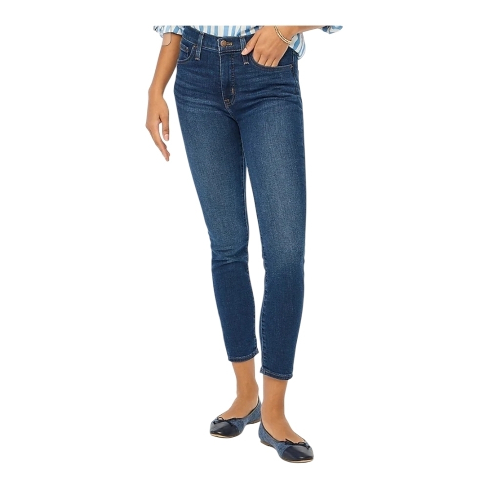 J.Crew Factory 9" High-Rise Skinny Jeans Blue Women’s Size 27